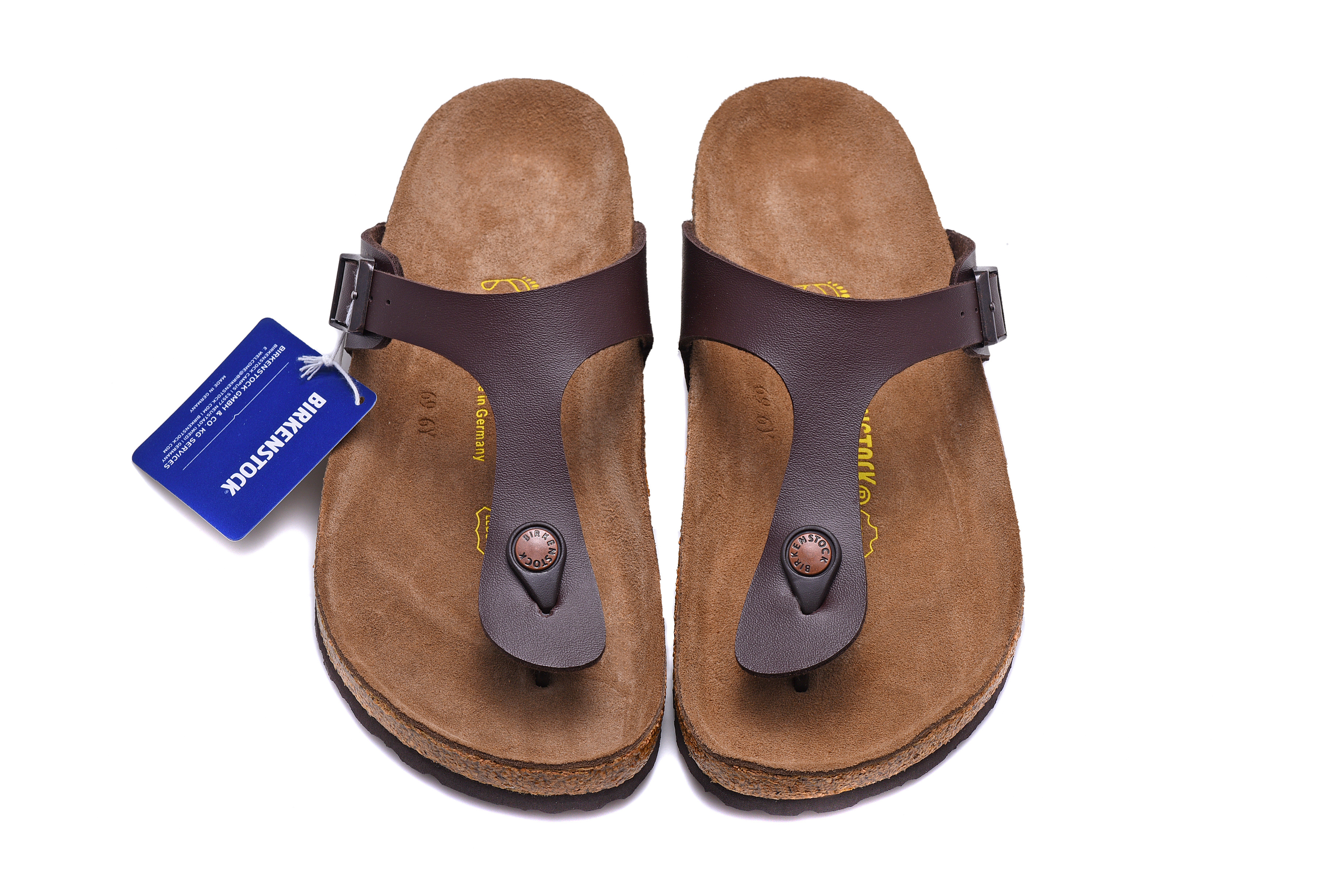BIRKENSTOCK Cork Thong EVA New Style Size 36-45 Flip Flops Thong Sandals A290